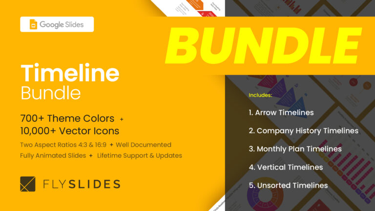 Timeline Bundle Infographic Diagrams Google Slides Template (Theme)