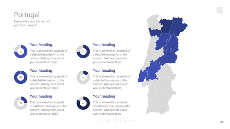 Best Europe Continent and Country Maps Google Slides Template (Theme ...